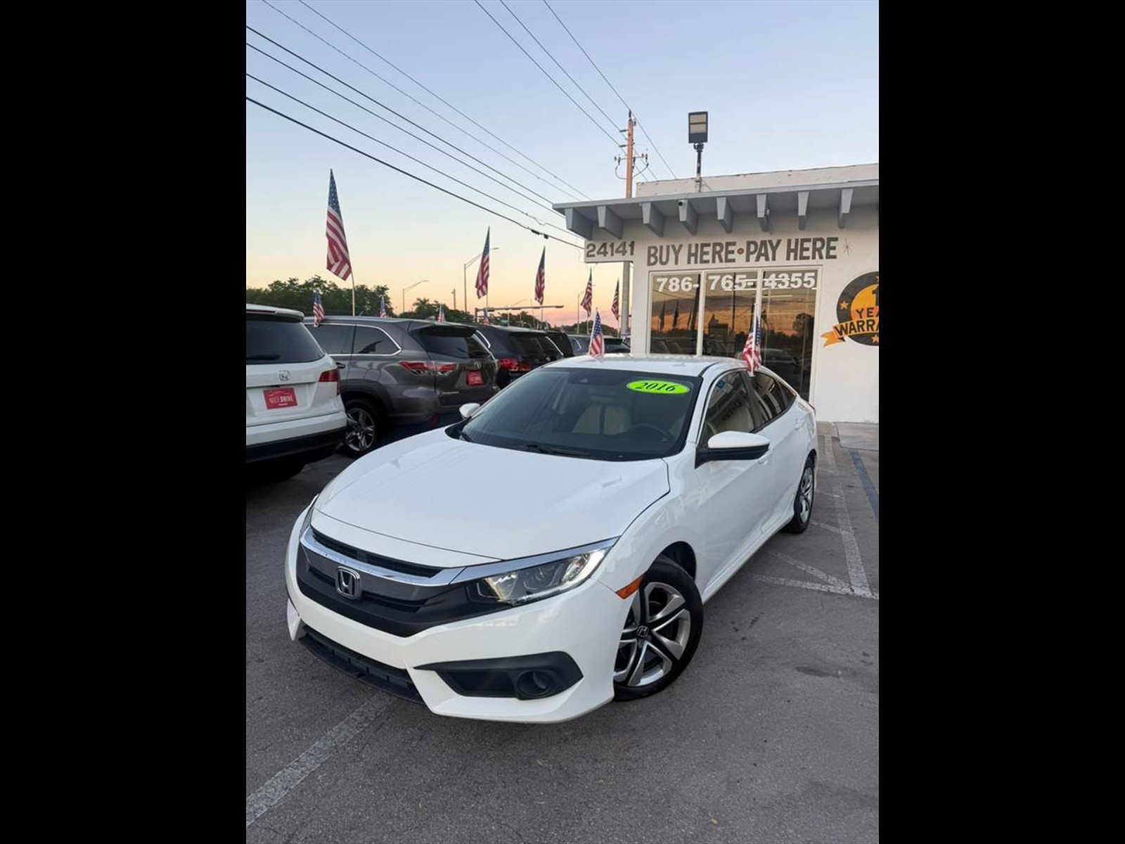 2016 HONDA Civic in Princeton, FL