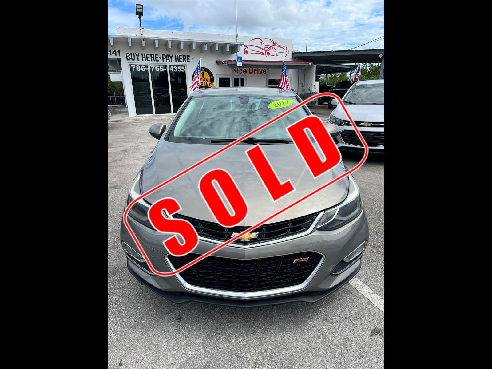 2017 Chevrolet Cruze in Princeton, FL