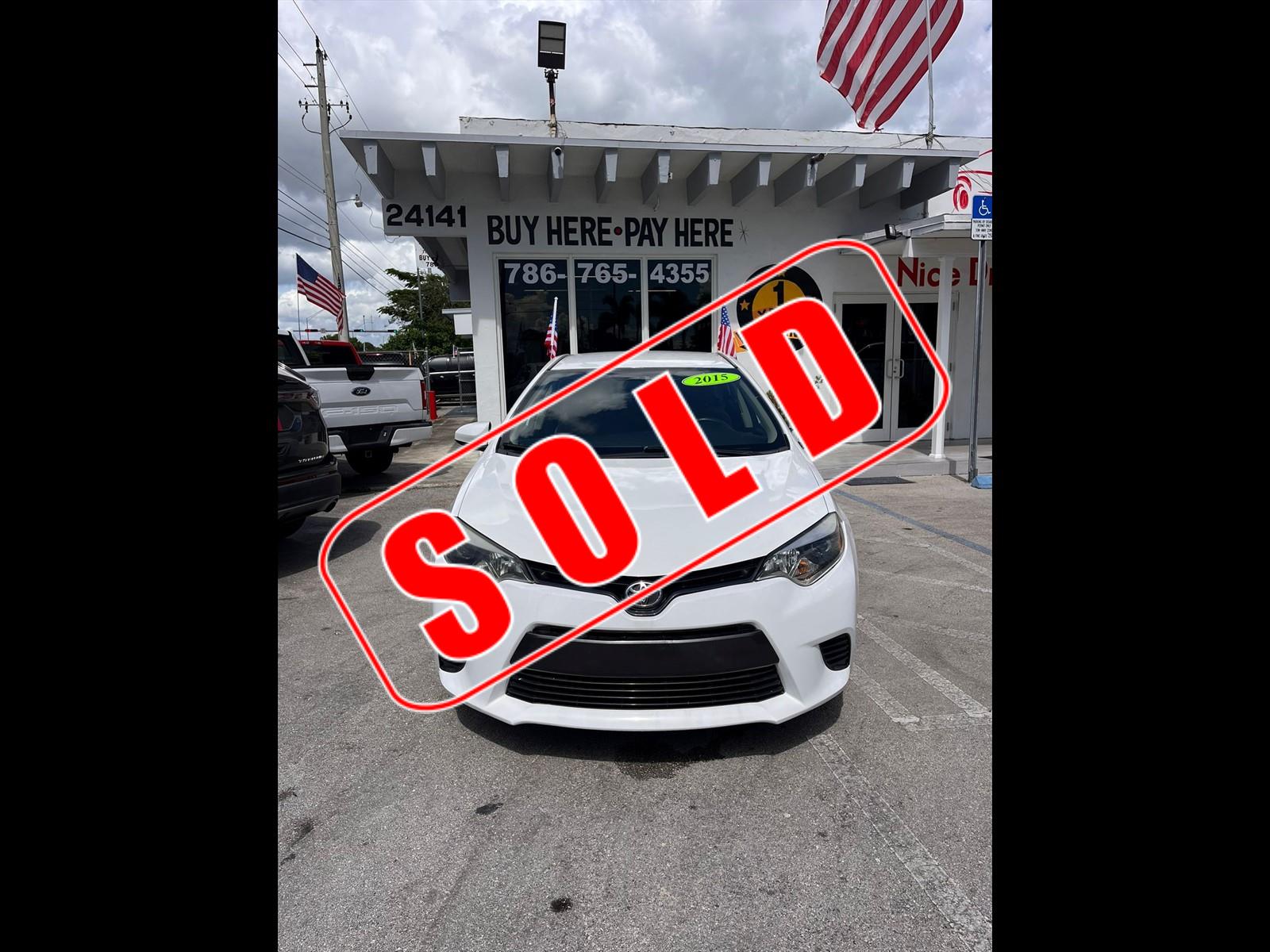 2015 TOYOTA Corolla in Princeton, FL