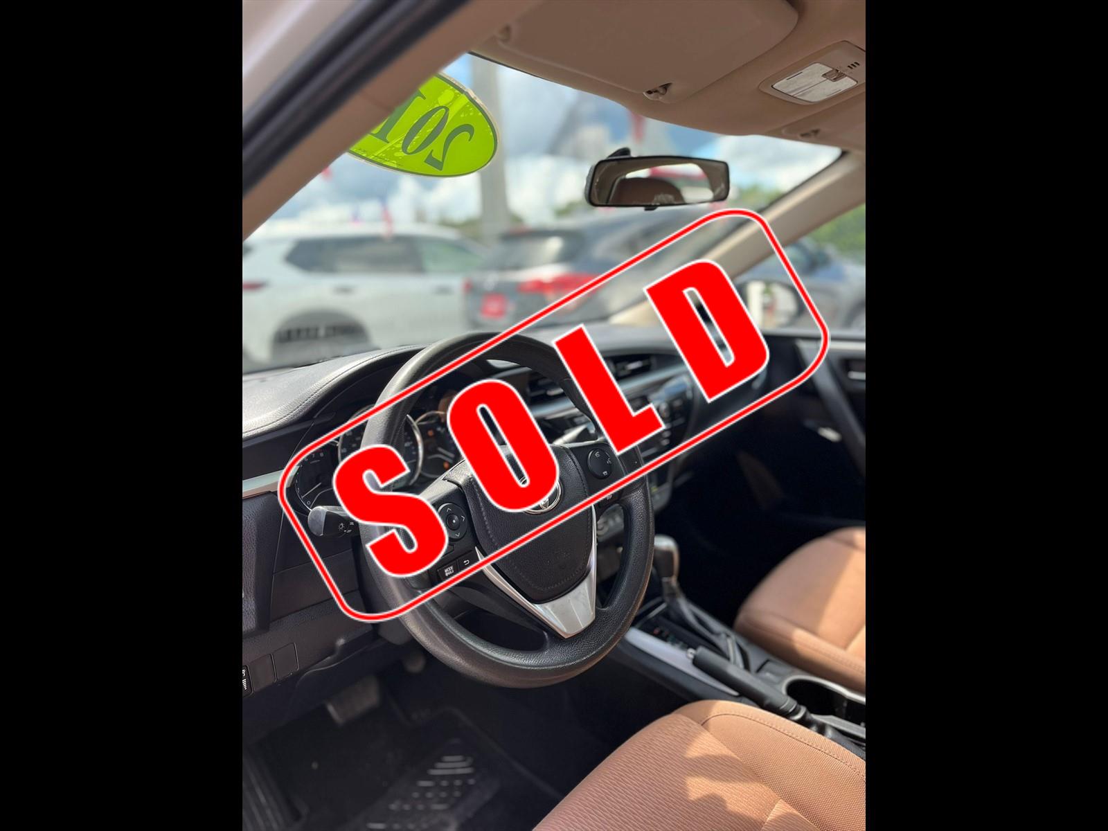 2015 TOYOTA Corolla in Princeton, FL
